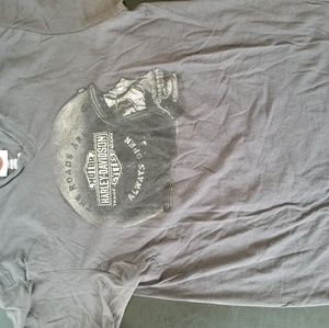 Harley-Davidson ss  v-neck T